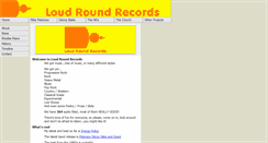 Desktop Screenshot of loudroundrecords.com